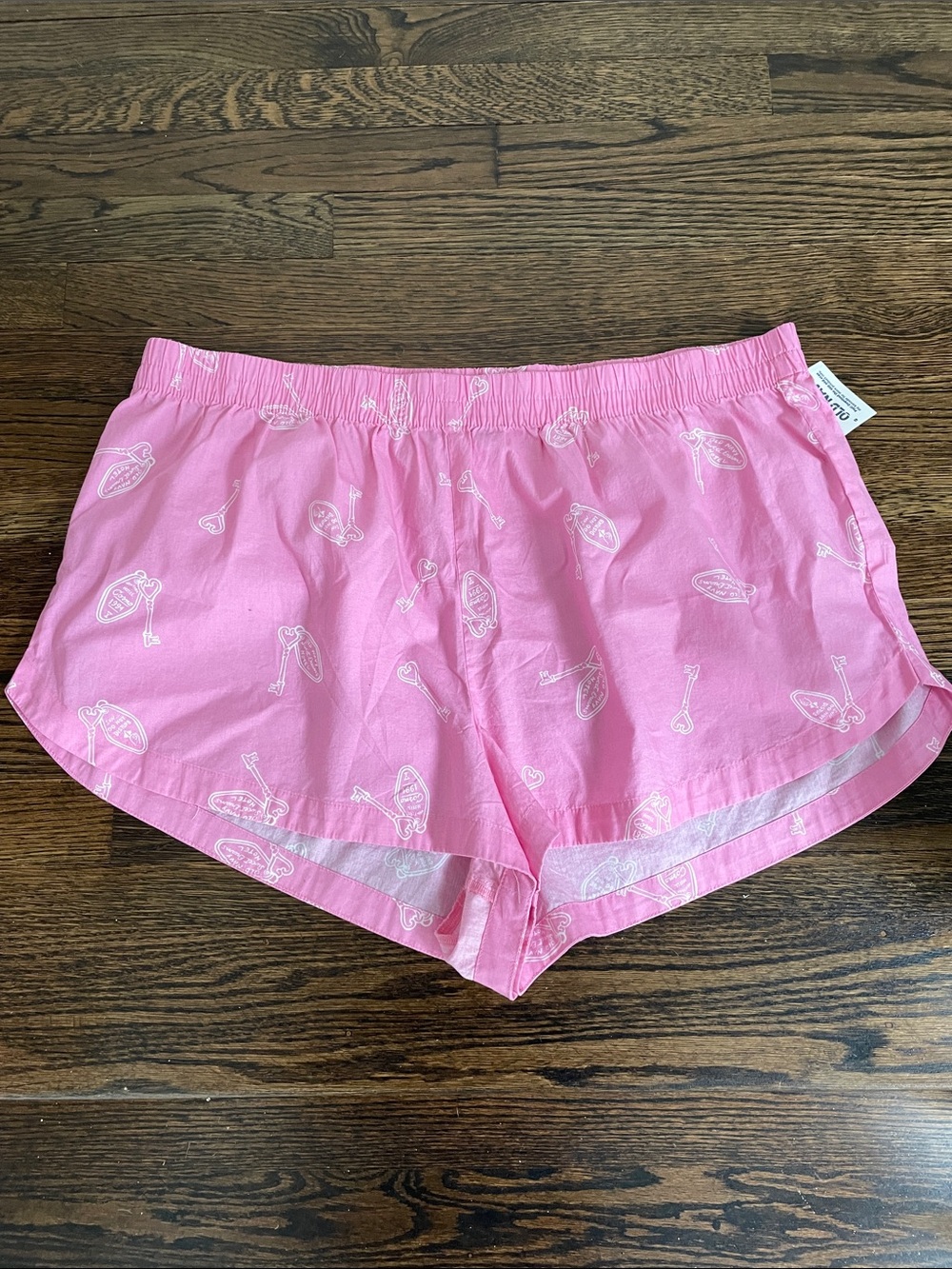 Old Navy Women's Pink Printed Cotton Sleep Shorts XL